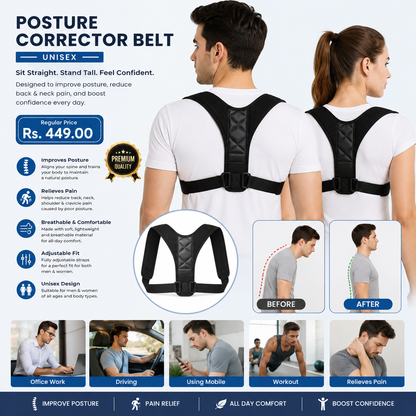 Posture Corrector Belt Unisex